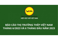 Tình hình thị trường thép Việt Nam tháng 6/2023 và 6 tháng đầu năm 2023